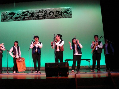 アンデス民俗音楽の調べ演奏会の様子